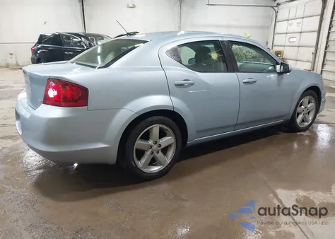 2013 Dodge Avenger Sxt z USA, uszkodzony, nr VIN 1C3CDZCB4DN521514